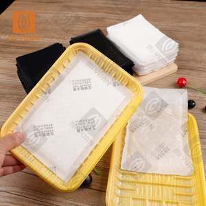 Tampon absorbant écologique de haute qualité pour viande, idéal pour absorber les liquides des aliments, produit vert et respectueux de l'environnement - Product Image 3