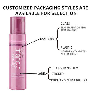 Espuma Autobronceadora Nutritiva e Hidratante de Color Oscuro para un Bronceado Natural e Hidratado, Aplicación <span class=keywords><strong>sin</strong></span> Rayas - Product Image 4