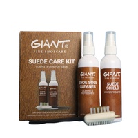 Kit d'entretien pour chaussures en daim, conditionneur et imperméabilisant, brosse à chaussures, gomme anti-rayures avec nettoyant pour le service des chaussures