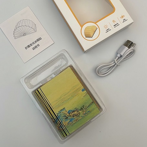 Novos Produtos 2025 Atmosfera Criativa OEM Imã De Geladeira Recarregável Tela Lâmpada Do Livro Quarto Luz Presente Do Negócio Atacado - Product Image 6