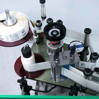 Étiqueteuse automatique électrique pour bouteilles, pots et barils, applicateur d'autocollants adhésifs, machine d'étiquetage pour bouteilles en verre et en plastique