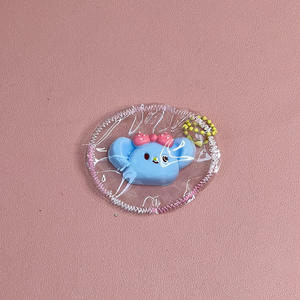 CHENXI Mini animali Squishy <span class=keywords><strong>Squeeze</strong></span> Toy portachiavi personalizzati Taba Squishy Stress Relief giocattoli per bambini - Product Image 4