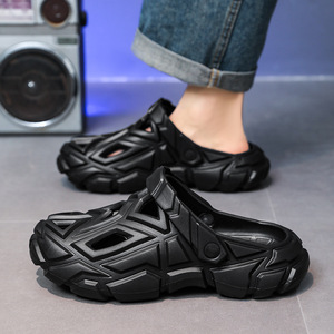 รองเท้าแตะแบบสวมสำหรับผู้ชาย พื้นรองเท้า EVA น้ำหนักเบา รองรับอุ้งเท้า ระบายอากาศได้ดี กันน้ำ หัวเหล็ก - Product Image 3