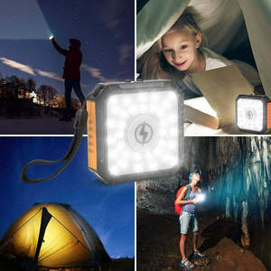 10000mAh Mini Pocket năng lượng mặt trời ngân hàng điện không thấm nước di động bên ngoài pin gói với bộ sạc không dây năng lượng lưu trữ sạc - Product Image 5