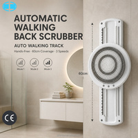 ODM Family Brosse de douche électrique murale automatique pour le dos, étanche IPX7, rechargeable 10000mAh, autonomie de 2 mois