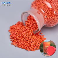 Food Grade PC/ABS pembawa warna Masterbatch untuk lencana logam