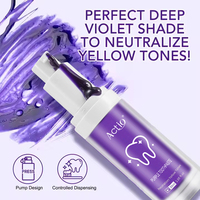 Grande Promotion Dentifrice Herbal Bio Violet 30ml pour Blanchir les Dents Saveur Menthe Fraîche Nettoyage Profond Format Voyage pour Usage Domestique