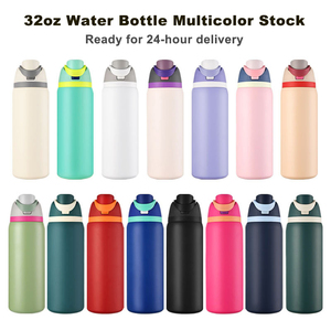 Nueva botella de agua aislada <span class=keywords><strong>16oz</strong></span> 19oz 24oz 28oz 32oz botella de agua de acero inoxidable para viajes - Product Image 4