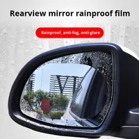 Película Impermeable para Espejo Retrovisor Astree, Repelente al Agua, Antivaho, Hidrofóbica, PET Transparente, Adhesivo para Ventana Lateral de Coche, OEM