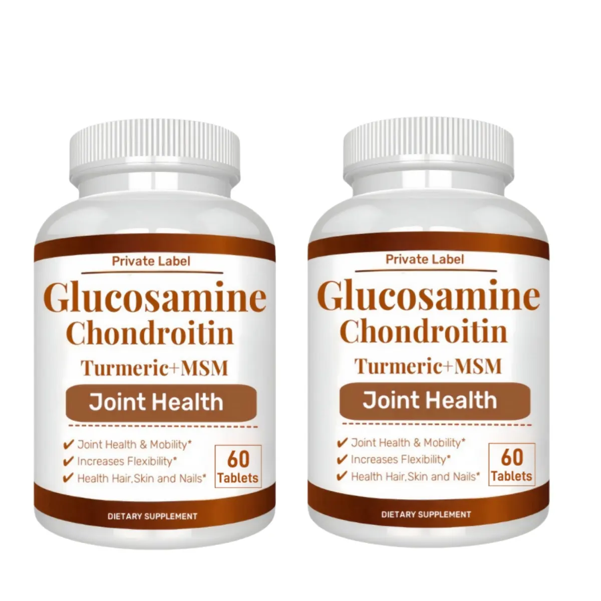 Diyet takviyesi glukozamin 1500mg organik glukozamin kondroitin msm tablet