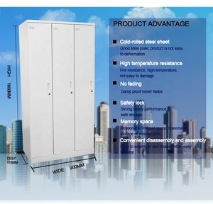 Lightweight Custom Made Steel Metal <strong>Wardrobe</strong> with <strong>Low</strong> Price - Product Image 3