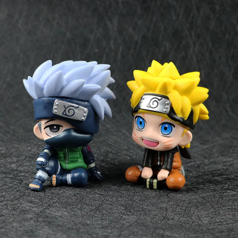 Top selling products Wholesale High Quality Pvc Plastic toys Figure young Shippuuden Uzumaki Figure action anime Without boxes
