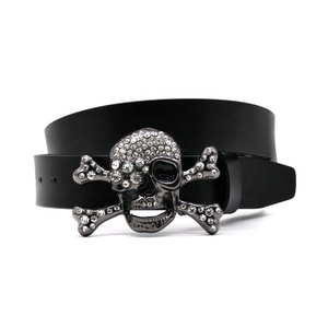 Moda Punk tendenza nuova <span class=keywords><strong>cintura</strong></span> <span class=keywords><strong>da</strong></span> <span class=keywords><strong>uomo</strong></span> in vera pelle di vacchetta intarsiata con la testa di scheletro <span class=keywords><strong>cintura</strong></span> <span class=keywords><strong>da</strong></span> <span class=keywords><strong>uomo</strong></span> Designer - Product Image 1