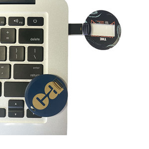 แฟลชไดรฟ์ USB 1GB 2GB 4GB 2.0 ความจุ 8GB 16GB รูปทรงปากกา พิมพ์สีฟรี ขายส่ง ของขวัญ แฟลชไดรฟ์ USB แบบการ์ดพลาสติกทรงกลม - Product Image 6