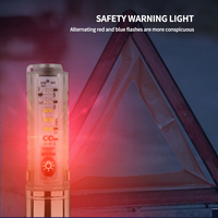 Lampe torche LED super brillante haute puissance pour extérieur, zoomable, projecteur, 4 couleurs, lumière latérale, aimants puissants, mini lampe torche LED XPG
