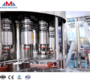 Máy chiết rót nước tinh khiết tự động tốc độ cao 24 đầu chai PET, máy chiết rót nước tinh khiết tự động 500ml - Product Image 4