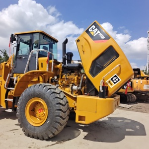 Chargeuses sur pneus CAT966H 950H d'occasion de haute qualité avec chargeuses d'occasion à pompe en stock à bas prix - Product Image 1