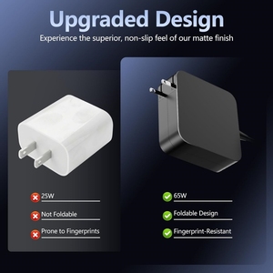 เครื่องชาร์จ USB-C 65W สำหรับเอซุส เซนบุ๊ค <span class=keywords><strong>S13</strong></span> UX392FN UX392FA <span class=keywords><strong>UM5302</strong></span> UP5302 UX5304VA UX391UA UX393EA 20V 3.25A แล็ปท็อปอะแดปเตอร์ AC - Product Image 6