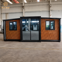 Maison Modulaire Préfabriquée Moderne 20ft 30ft 40ft, 1 à 4 Chambres, Aménagement Personnalisable pour Vie en Jardin, Maison Conteneur Résidentielle