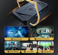 X96Q Pro+ Android 14.0 TV Box Allwinner H728 Quad Core Mali-G57 GPU, BT5.0 WiFi6 USB3.0 Decodificador de Streaming para el Hogar