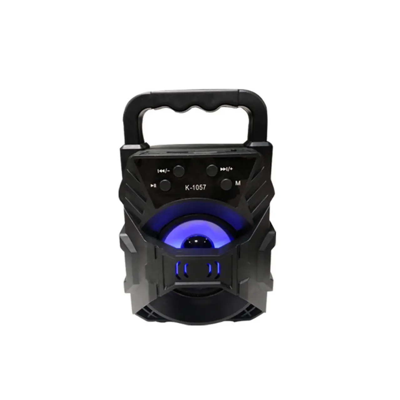 Factory wholesale portable plug-in speaker KTS1057 wireless subwoofer with light