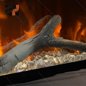 אירופה 42 "50" 60 "72" תפאורה גדולה סופר גדול תפאורה קיר רכוב אח חשמלי מודרני עם אפליקציה - Product Image 6