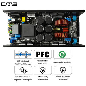 PFA3002 SRM Intelligent Audio Track Manage Clase D 2 Canales 1000 <span class=keywords><strong>Watts</strong></span> PFC Amplificador Subwoofer Module Amp - Product Image 2