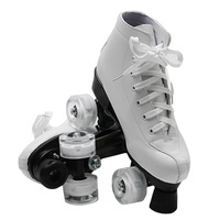 Patins à roulettes à quatre roues, chaussures de patinage à roulettes, bottes unisexes