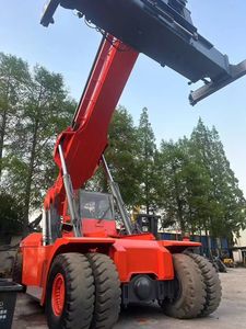 Chariot élévateur à conteneurs diesel d'occasion à prix avantageux, 45 tonnes, avec pompe moteur et boîte de vitesses - Marque FANTUZZI - Product Image 5