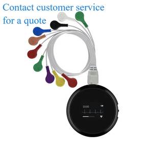 Wellue Lepod Pro <span class=keywords><strong>12</strong></span> Kanaals Holter <span class=keywords><strong>Ecg</strong></span> Monitor AI-<span class=keywords><strong>ECG</strong></span> Interpretatie Rapport Ekg Draagbare Holter Monitor <span class=keywords><strong>Ecg</strong></span> Event Recorder - Product Image 3