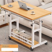Bureau moderne en bois à hauteur réglable, location de bureau simple pour ordinateur, pour usage commercial et domestique