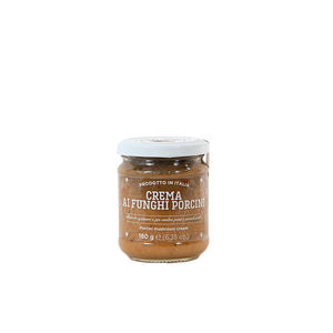 Funghi&funghi by Borgolab Crema de Champiñones Porcini 180g Frasco Estándar Almacenamiento a Temperatura Ambiente para Sazonar - Product Image 1