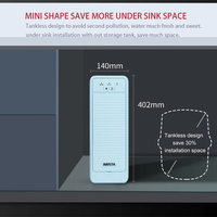 Machine à eau potable pure à flux direct sans réservoir IMRITA, système d'osmose inverse intelligent pour la maison, purificateurs d'eau