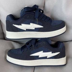 Chaussures de sport décontractées tendance rétro à semelle épaisse et surélevée pour femmes, collection Printemps-Automne 2026, pour couples - Product Image 1