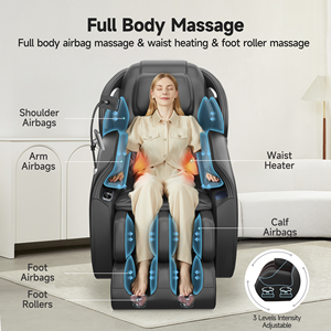 Ein-Knopf-Zero-Gravity-3D-Massagegerät mit SL-Schiene, 6 automatischen Programmen, 6 Techniken und Taillenheizung - Product Image 3