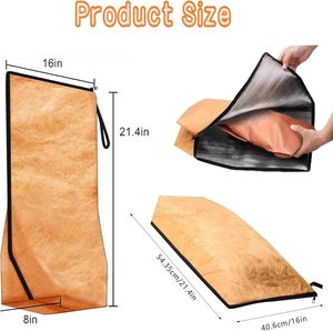 Bolsa Térmica Impermeable y Duradera para Carne, con Cierre, para Camping, Picnic y Barbacoa, Manta para Asar Cerdo y Filete - Product Image 4
