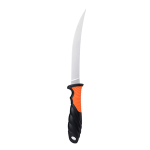 Fillet <strong>Knife</strong> with Wood Handle Non-Slip <strong>Grip</strong> 3CR13 Stainless Steel Blade Eco-Friendly Lanyard Hole Synthetic Sheath for Fish - Product Image 6