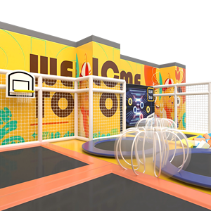 ชุดของเล่นในร่ม AOLEAO Soft Play แบบกำหนดเองได้ พื้นที่กว้างขวางสำหรับเด็ก ชุดของเล่นสีสันสดใสรูปทรงปราสาท สำหรับศูนย์เล่นสาธารณะ รองรับผู้เล่นได้สูงสุด - Product Image 3