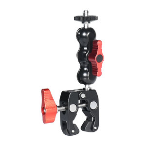 SORRISO mise à niveau bras magique Super crabe pince 360 Rotation pour Dslr caméra moniteur héros Gopro moto support accessoires - Product Image 1
