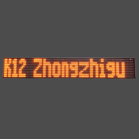 Panneau d'affichage LED P10 * p12,5 mm pour Bus, compatible avec les autobus urbains et autobus