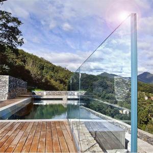 Verre <span class=keywords><strong>à</strong></span> usage extérieur conforme <span class=keywords><strong>à</strong></span> la certification SGCC Garde-corps en verre <span class=keywords><strong>à</strong></span> canal en U pour des vues dégagées - Product Image 2