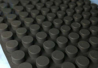 Tapis de goupille moulé tampon industriel en caoutchouc amortisseur de chocs, tampons de pare-chocs, feuille antidérapante, tampon EPDM pour la construction de pont ferroviaire