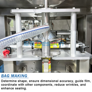 Machine automatique multifonctionnelle d'emballage de granulés et de sachets de poudre Machine d'emballage verticale de sacs de piments piments noirs - Product Image 5
