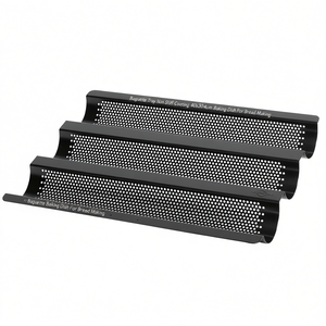 ถาดอบขนมปังบาแกตต์เคลือบสารกันติด ขนาด 40x30x4 ซม. สำหรับทำขนมปัง - Product Image 2