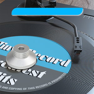 Estabilizador de discos de vinilo de aluminio de alta precisión para tocadiscos de 7 pulgadas y 45 RPM, herramienta accesoria de audio para el hogar antiestática - Product Image 5