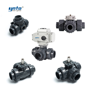 An toàn công nghiệp điều chỉnh van bi điều khiển điện ba chiều Thân van cuộn dây điện từ Nhựa dầu thép màng - Product Image 3