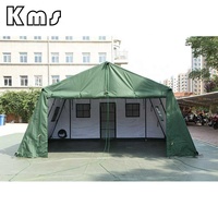 Tente de camping en toile imperméable KMS Wholesale 5x4m, grande structure robuste pour l'extérieur