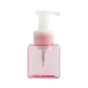 ขวดปั๊มโฟมแชมพูทรงเหลี่ยมสีดำ ขนาด 250 มล./450 มล. - Product Image 3