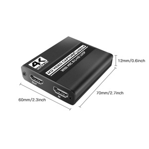 Carte de capture HDMI USB 3.0 4K pour l'enregistrement de jeux sur PS4, Switch, PC et le streaming en direct - Product Image 4