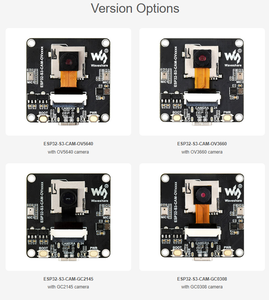 Placa de Desarrollo de Cámara AIoT ESP32-S3 con Módulo Integrado de Entrada y Salida de Audio, Compatible con Conexión de Pantalla Externa y Voz AI - Product Image 3